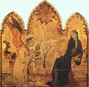 Simone Martini The Annunciation and the Two Saints oil painting picture wholesale